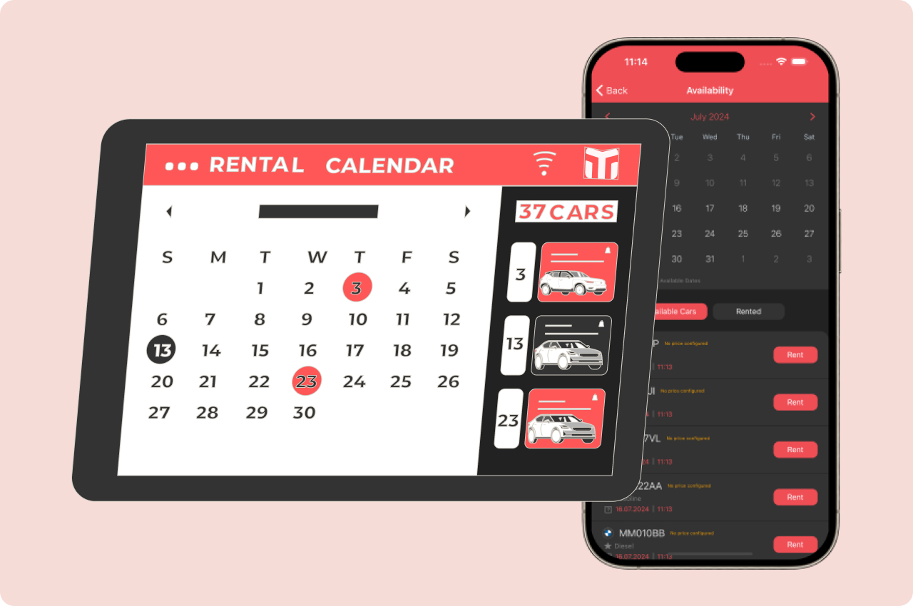  car rental management system RMS