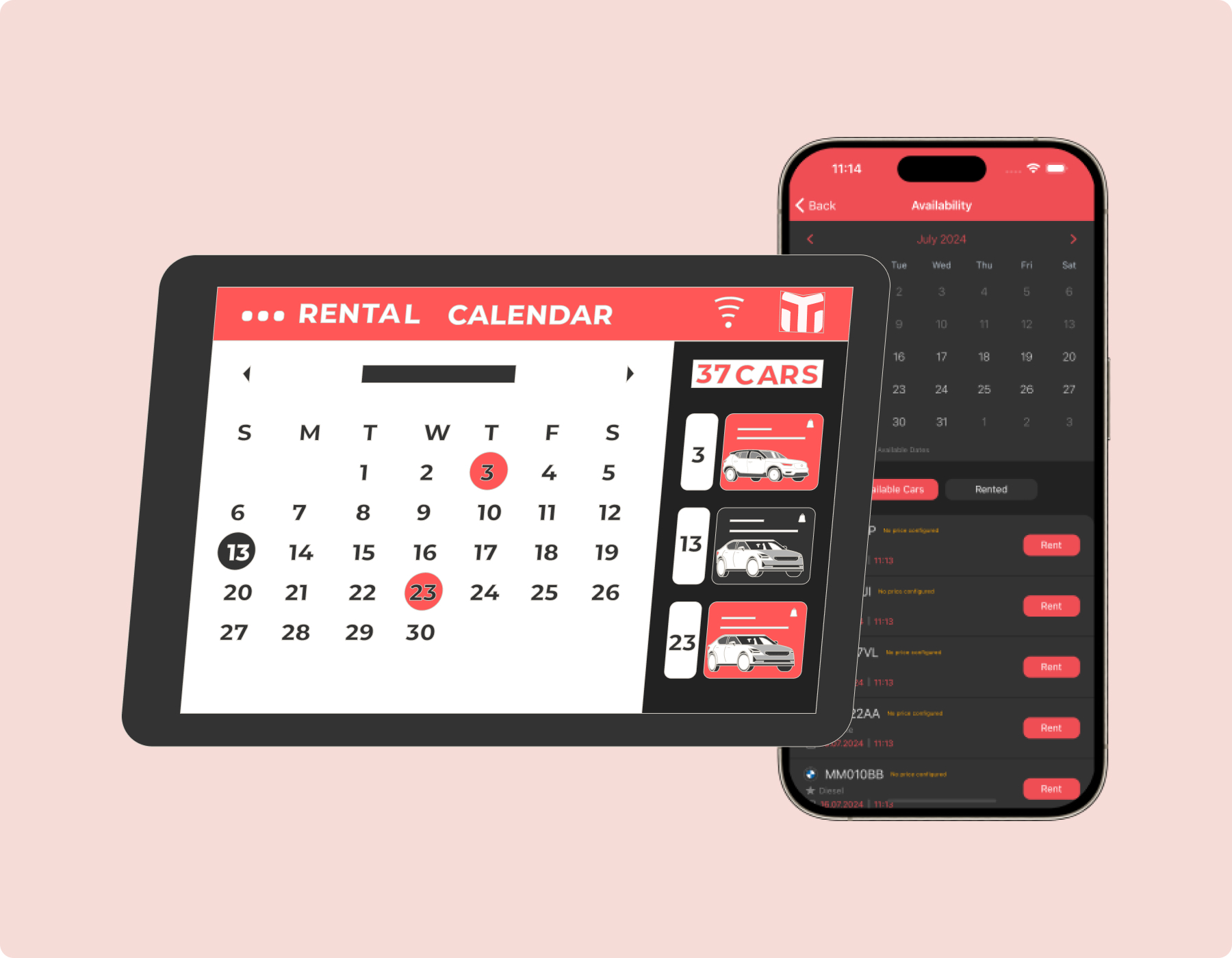 car rental management system