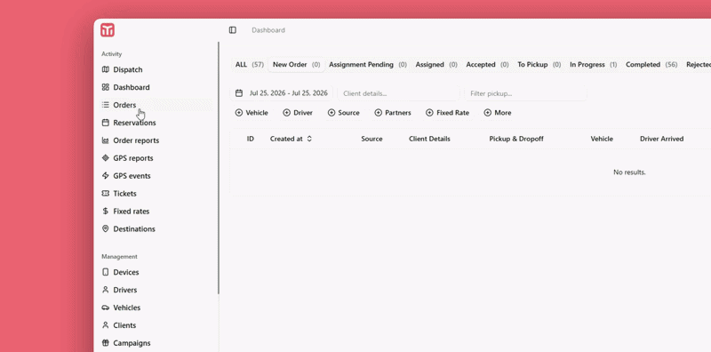 create order from orders
